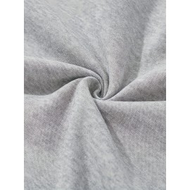 Cartoon Astronaut & Moon Print Hoodie, Hoodies For Men, Men's Casual Graphic Design Pullover Hooded Sweatshirt With Kangaroo Pocket Streetwear For Winter Fall, As Gifts