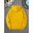 Colorful Letters Print Men's Pullover Hooded Sweatshirt for Autumn/Winter